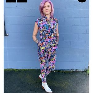 Nooworks Colorful Graphic Jumpsuit